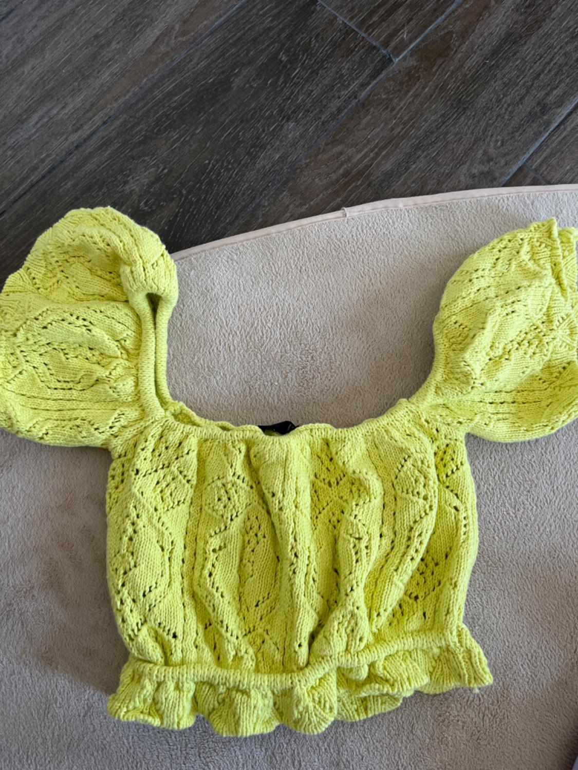 POINTELLE-KNIT TOP - Image 4