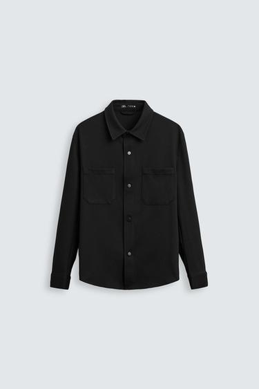 SOBRECAMISA CONFORT - Negro de Zara