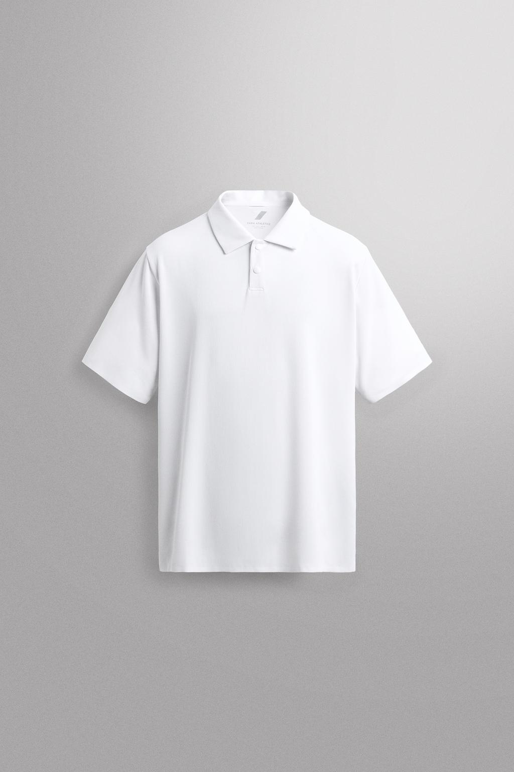 TECHNICAL PIQUÉ TEXTURE TRAINING POLO SHIRT