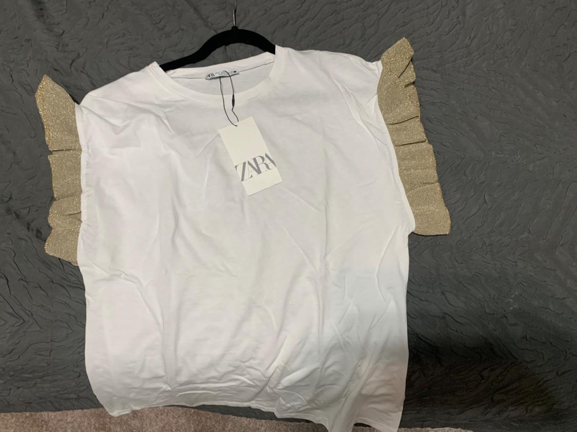 T-SHIRT EMBELLISHED WITH RHINESTONES - Image 2