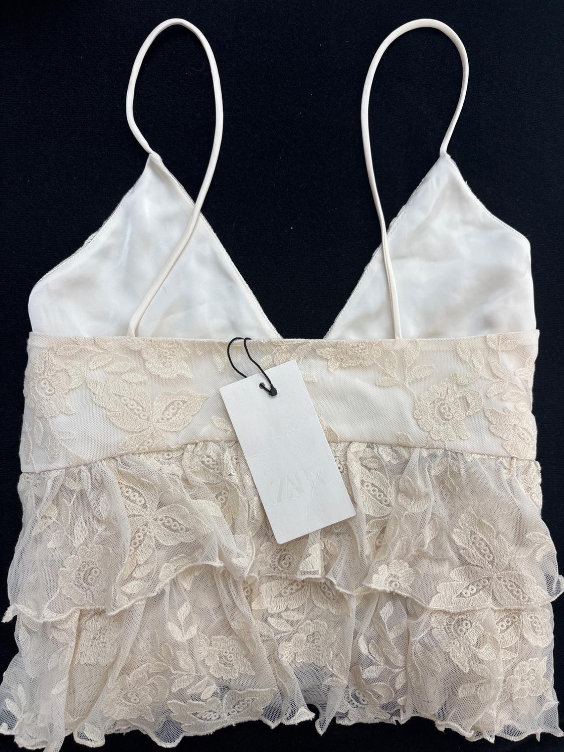 RUFFLED STRAPPY TOP - Image 2