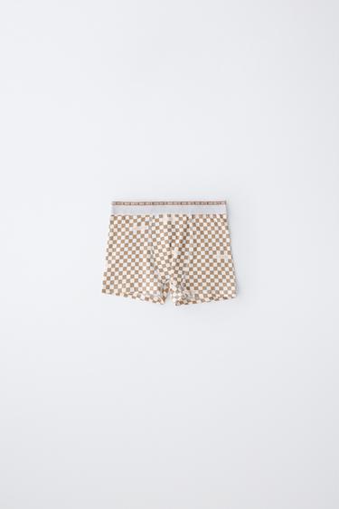 6-14 ANS/ LOT DE CINQ BOXERS À DAMIER - Multicolore de Zara - Image 2