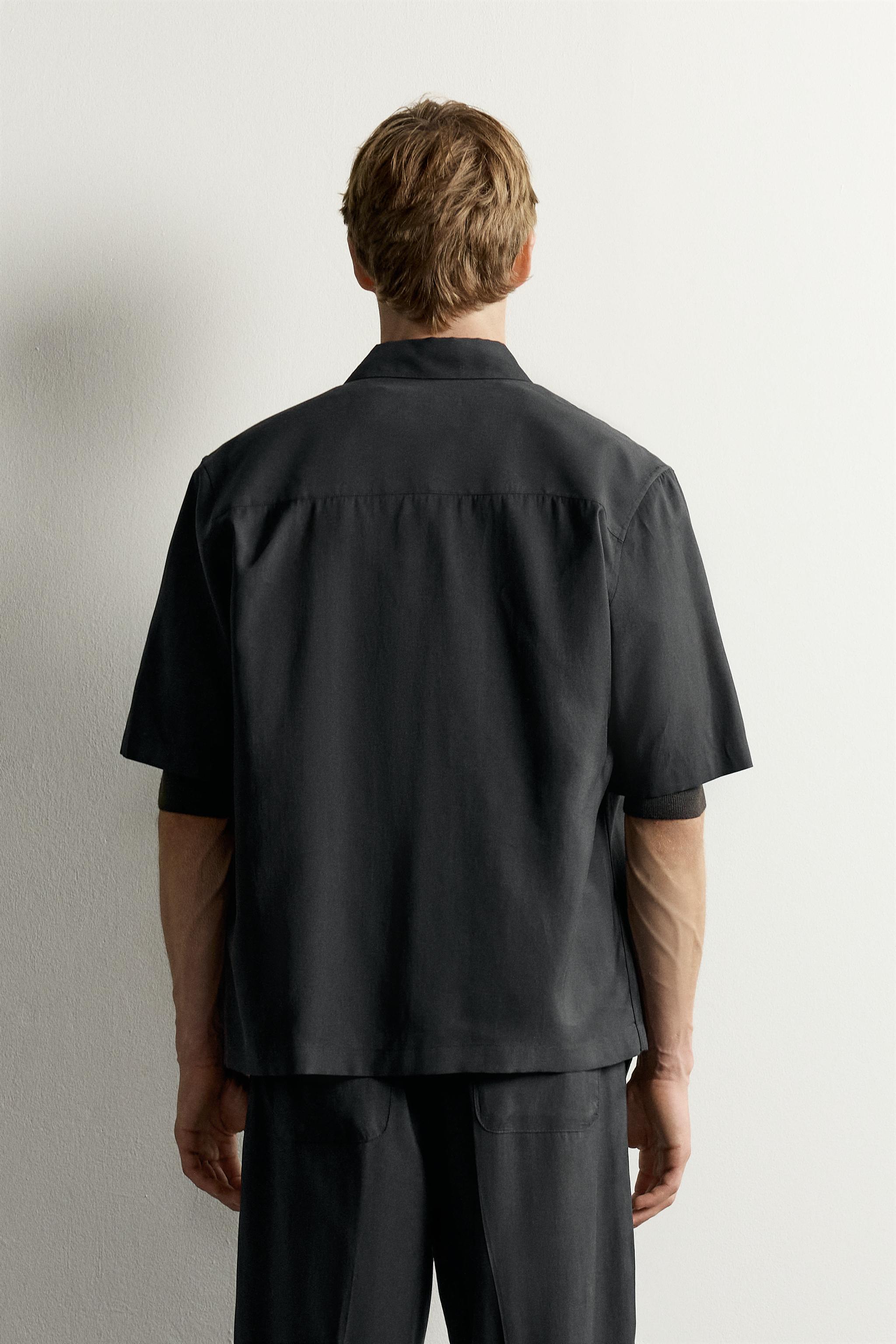 RELAXED FIT FLUID SHIRT