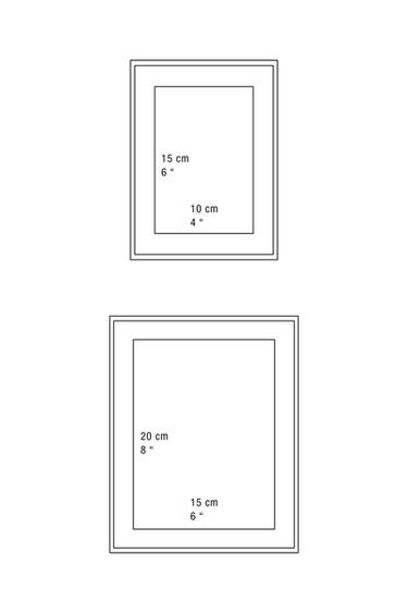 PHOTO FRAME WITH THIN METALLIC BORDER - Golden by Zara - Image 6