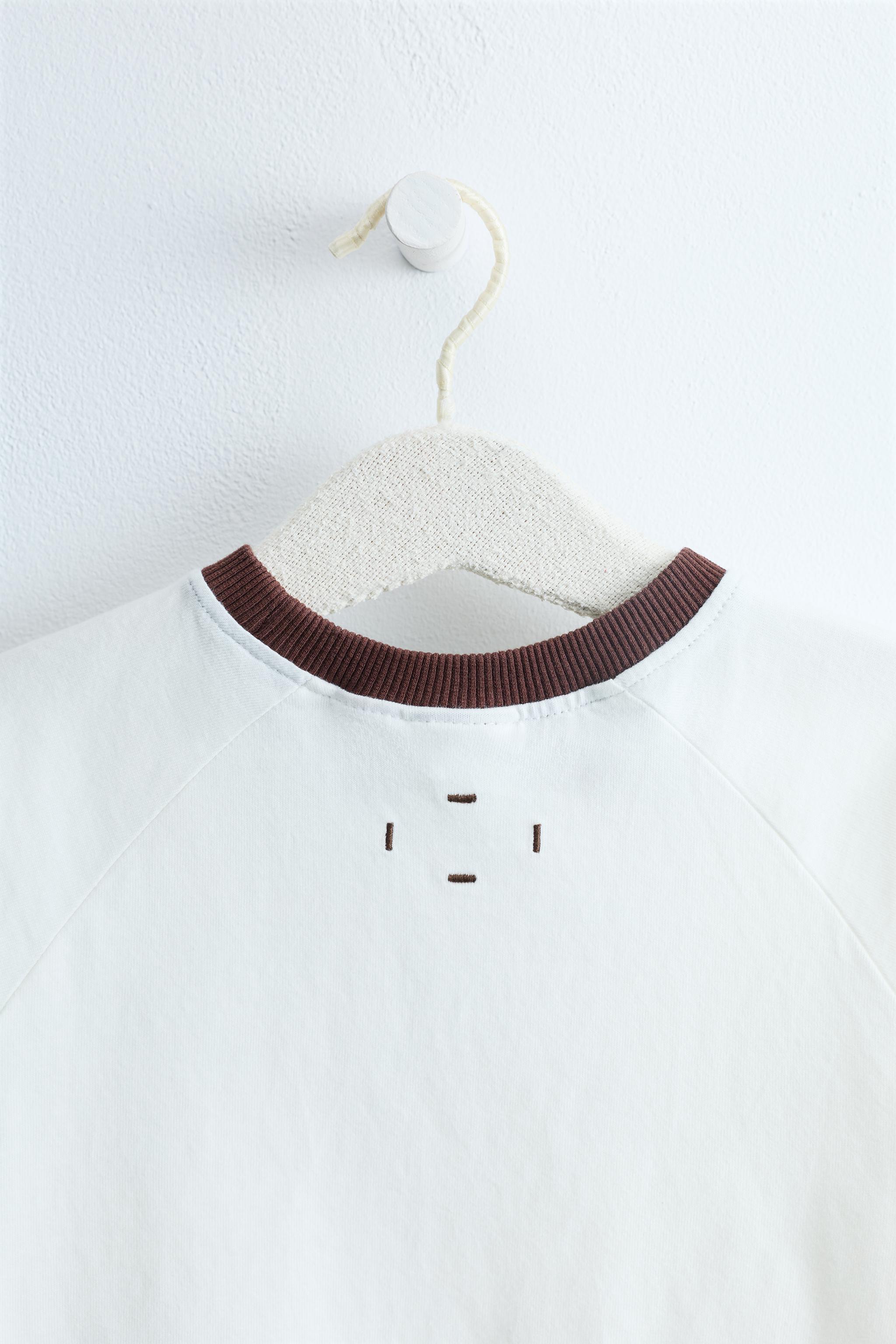 ZARA TIMELESS - CONTRAST PIPING T-SHIRT