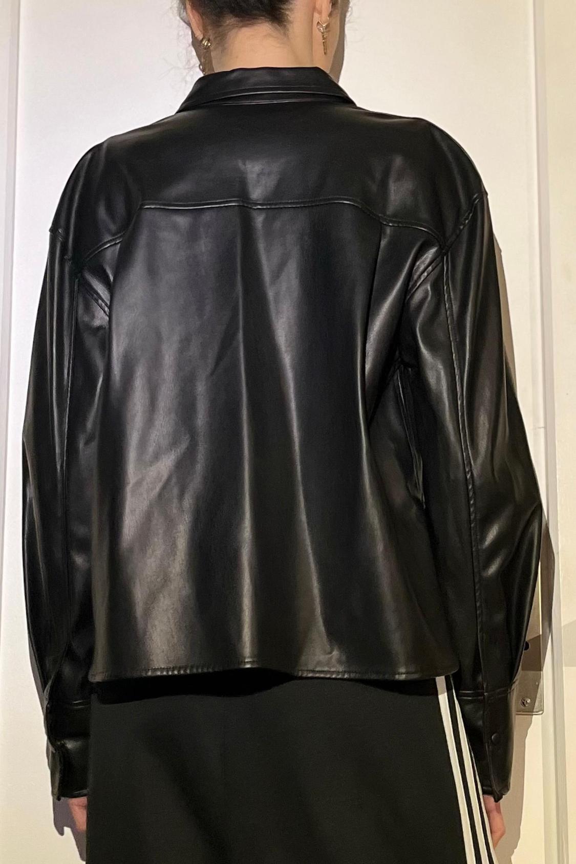 CHEMISE CUIR SYNTHETIQUE - Image 2