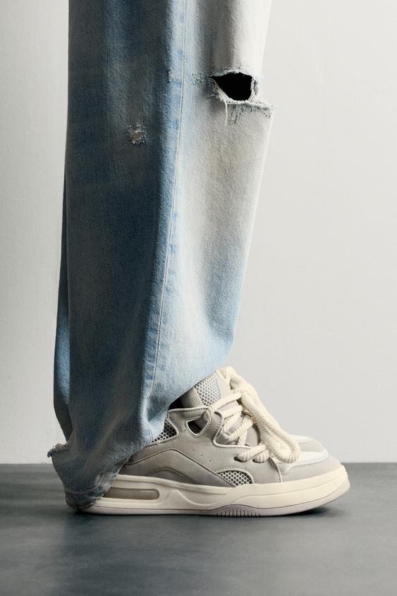 ZAPATILLA SKATE CUERDAS - Multicolor de Zara - Imagen 0