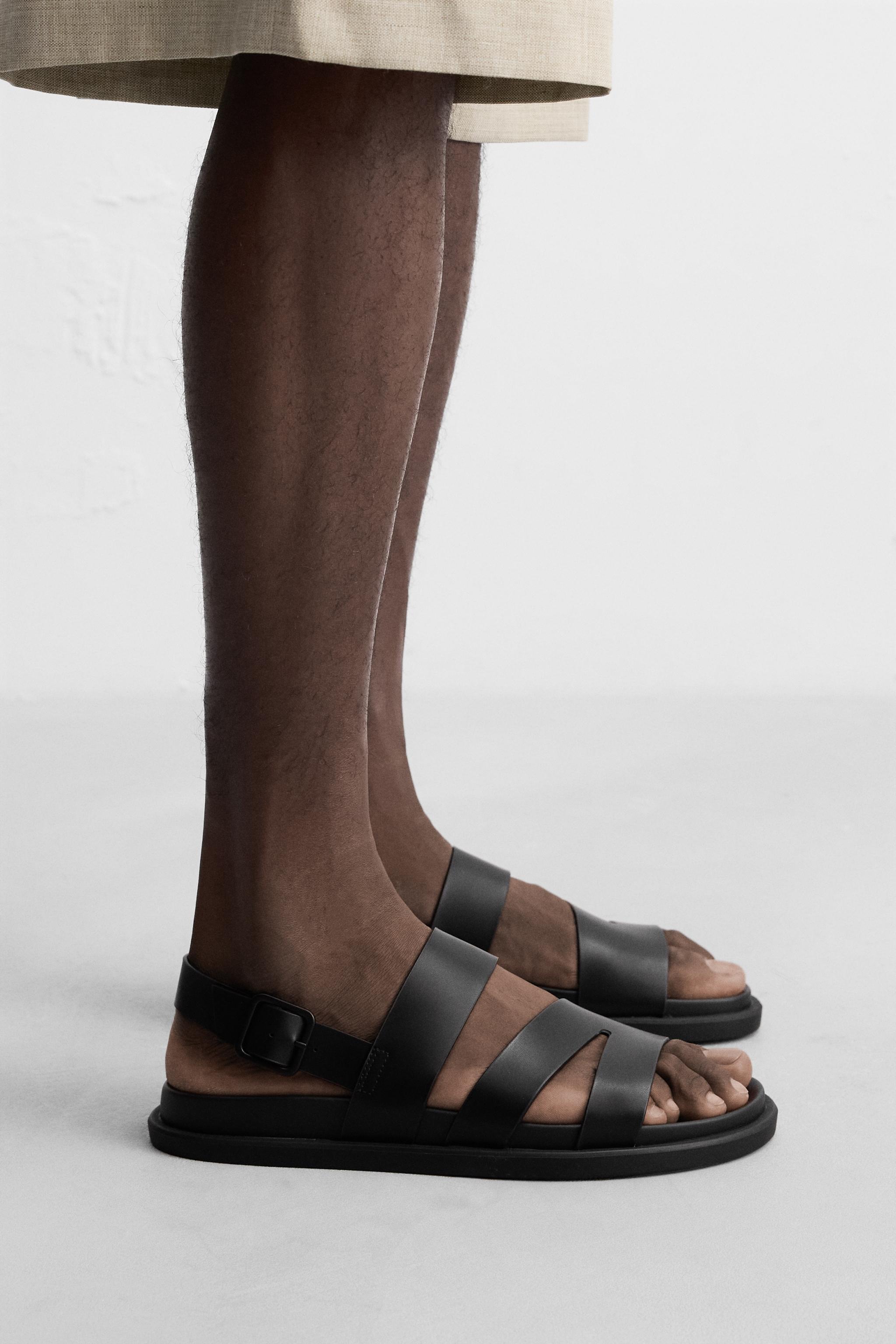 STRAPPY SANDALS - Black | ZARA South Africa