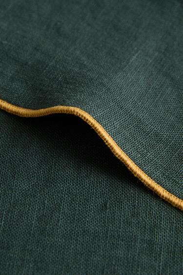 LOT SERVIETTES DE TABLE GOLF (LOT DE 2) - Marron / Vert de Zara - Image 3