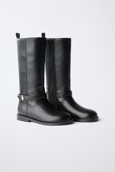 HIGH-LEG BOOTS — Black 2