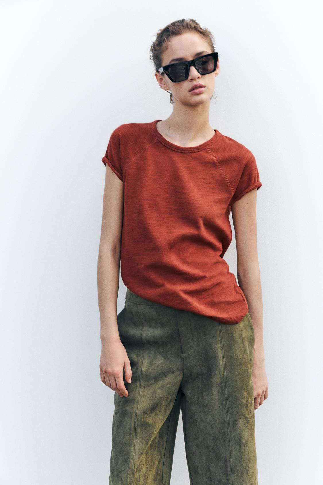 SLUB COTTON T-SHIRT