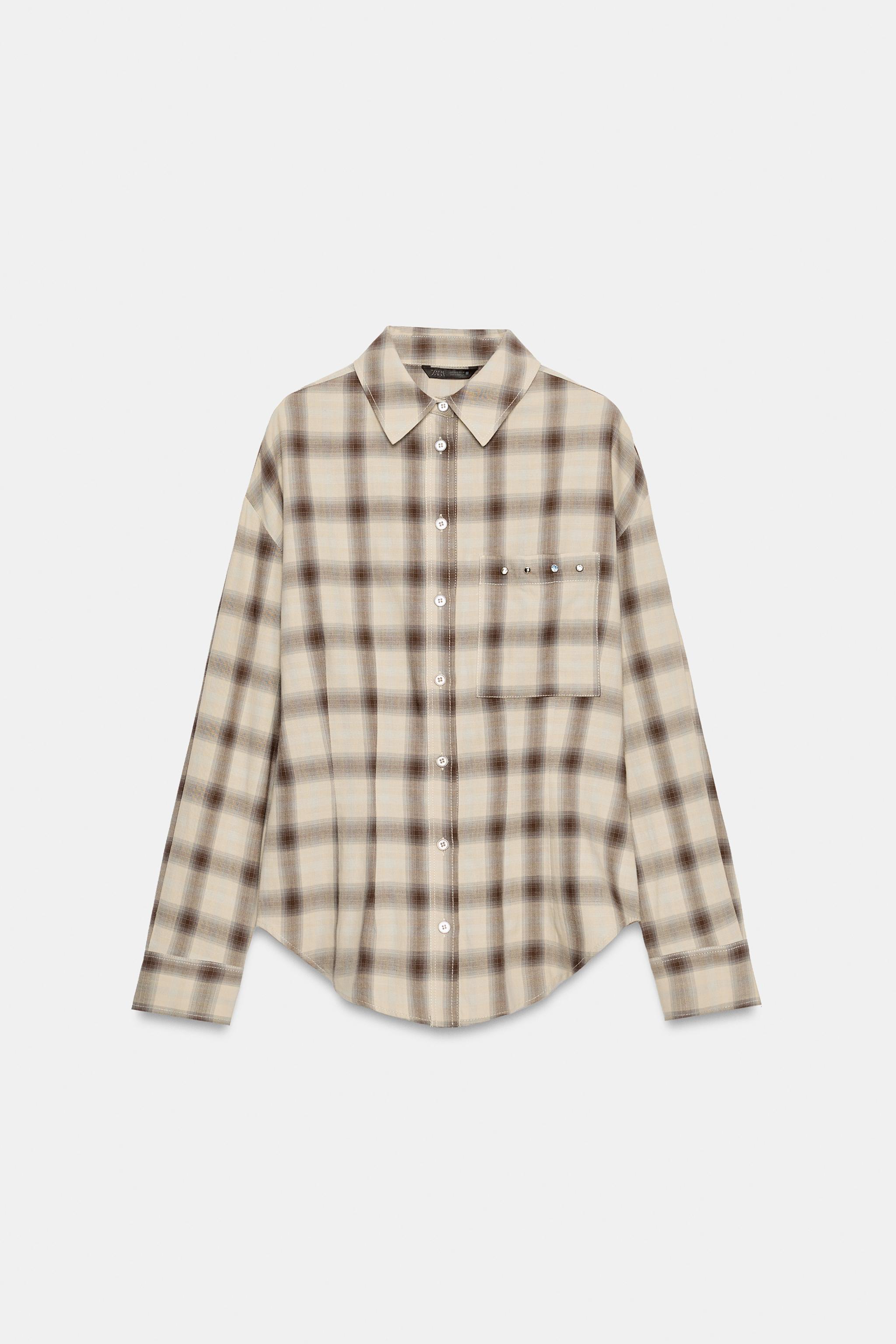 CHEMISE CARREAUX CLOUS