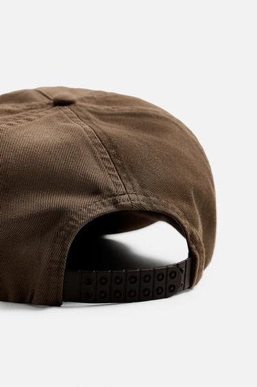 CASQUETTE DÉLAVÉE BRODERIE GUITARRICADELAFUENTE - Marron de Zara - Image 6