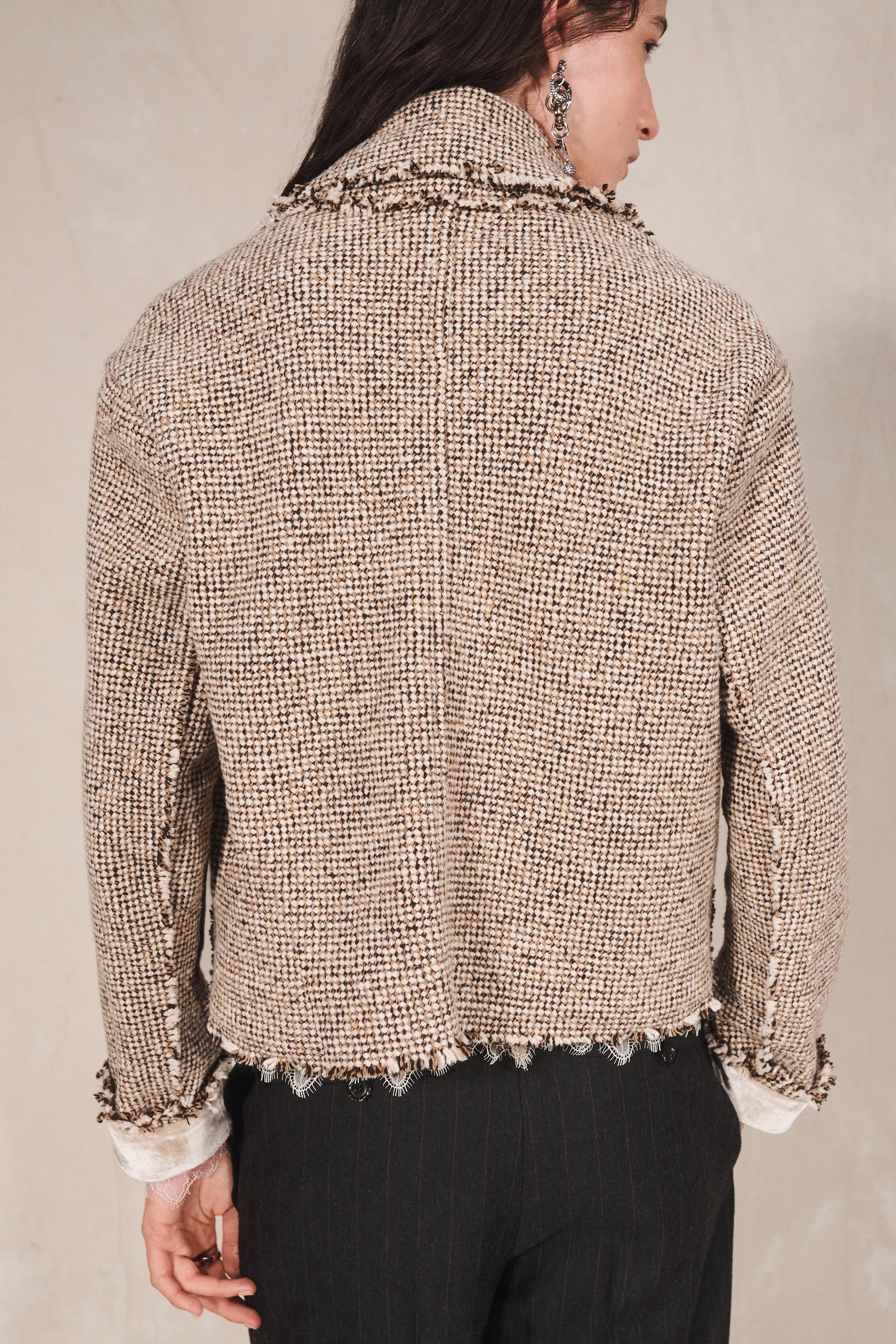 LIMITED EDITION STRUCTURED WOOL BLEND JACKET