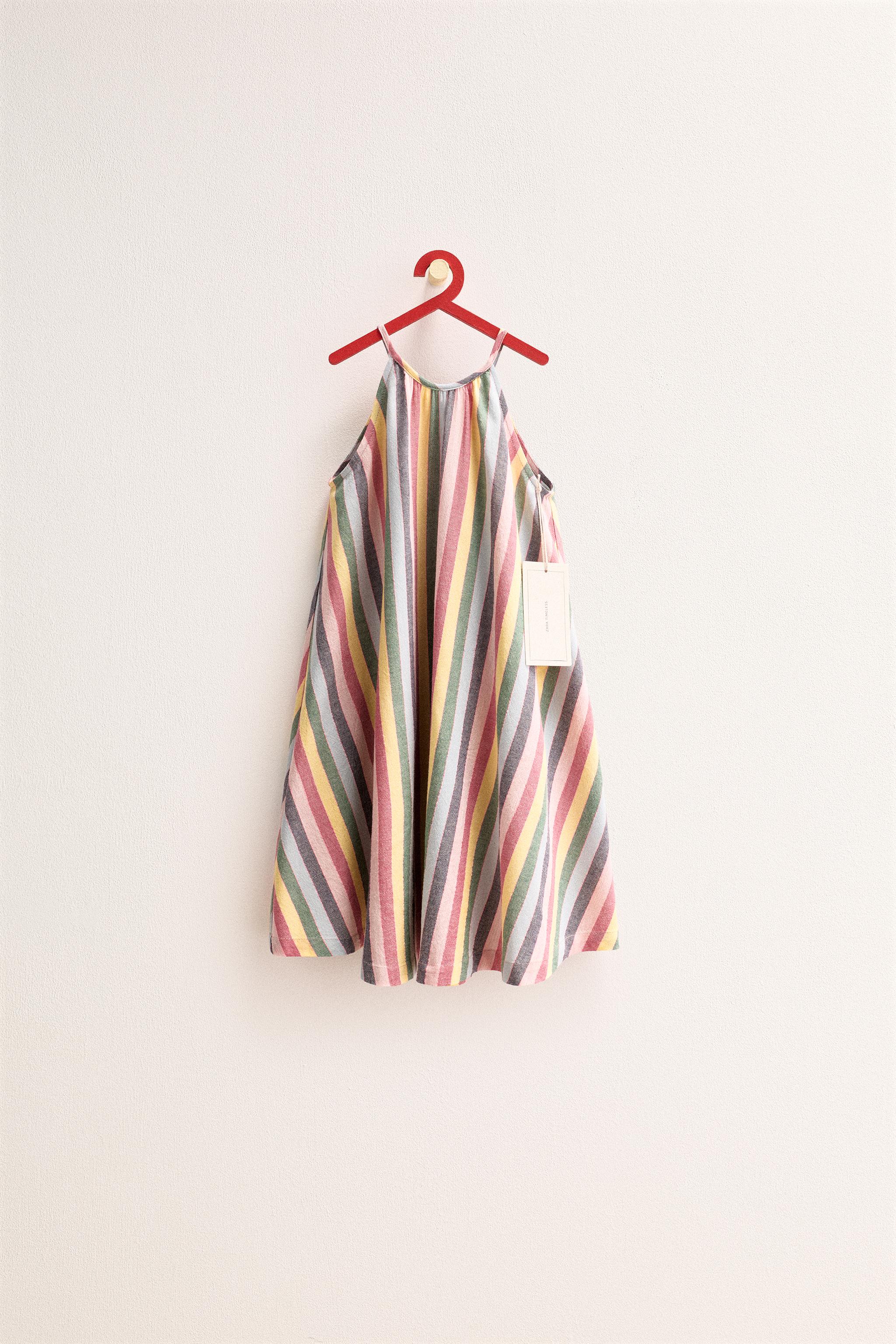 ZARA TIMELESS - ROBE À RAYURES