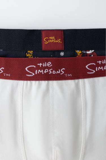 6-14 ANS/ LOT DE DEUX BOXERS THE SIMPSONS ™ MATT GROENING - Bleu marine de Zara - Image 1