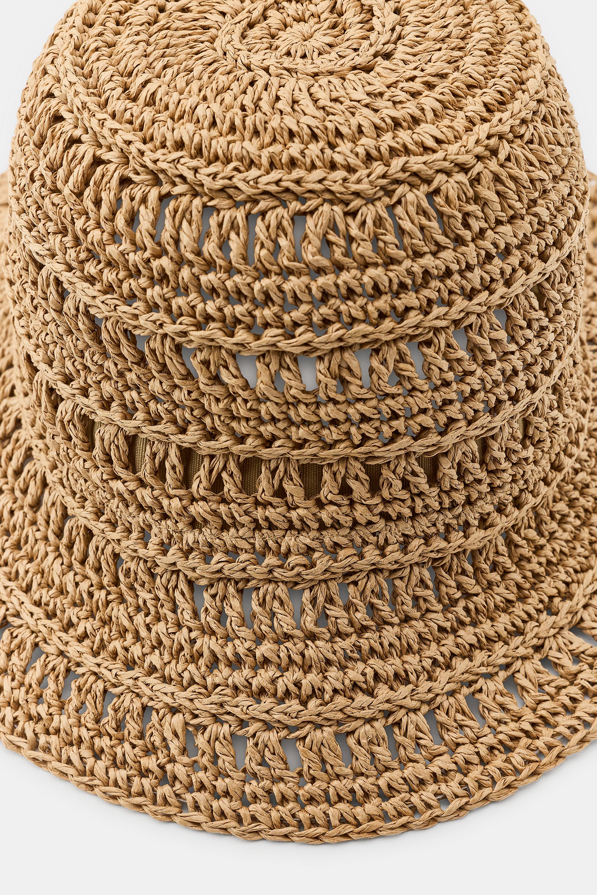 BRAIDED PAPER HAT