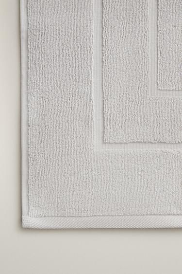 COTTON BATH MAT — Light gray 2