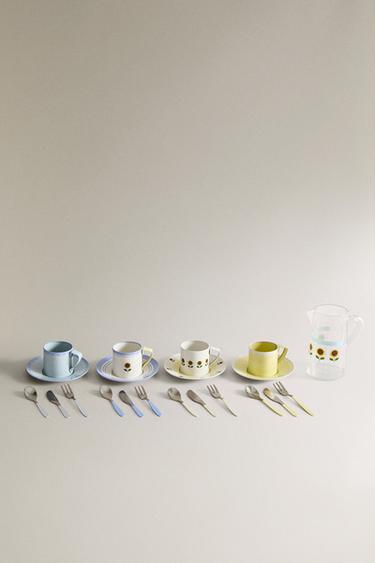 DĚTSKÁ KOVOVÁ SADA NÁDOBÍ NA HRANÍ - Vícebarevné od Zara - Obrázek 0