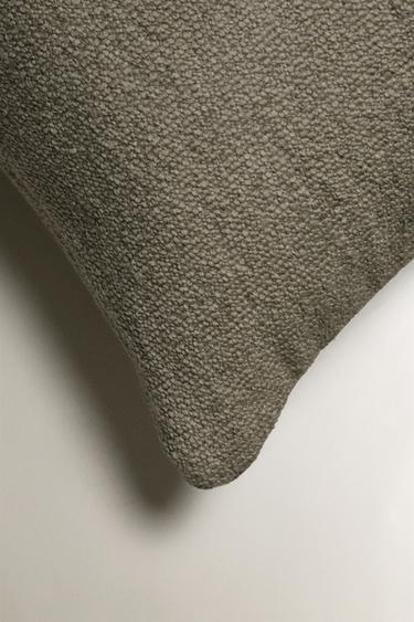 TEXTURED CUSHION COVER - Dark grey by Zara - Image 1