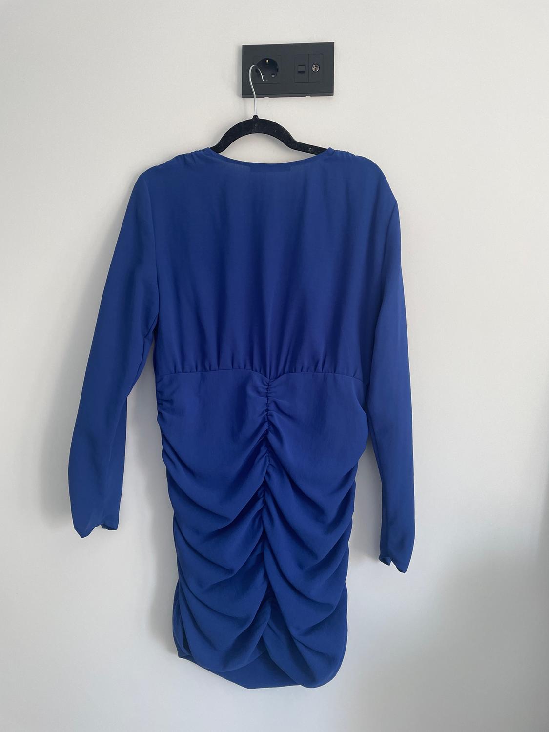 DRAPED MINI DRESS - Image 3