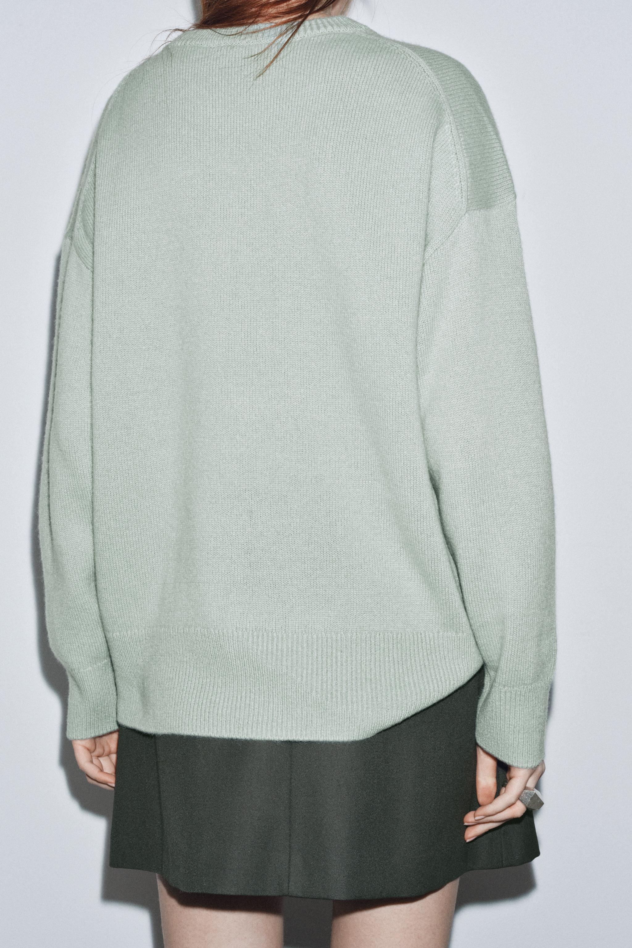 100% CASHMERE OVERSIZED SWEATER