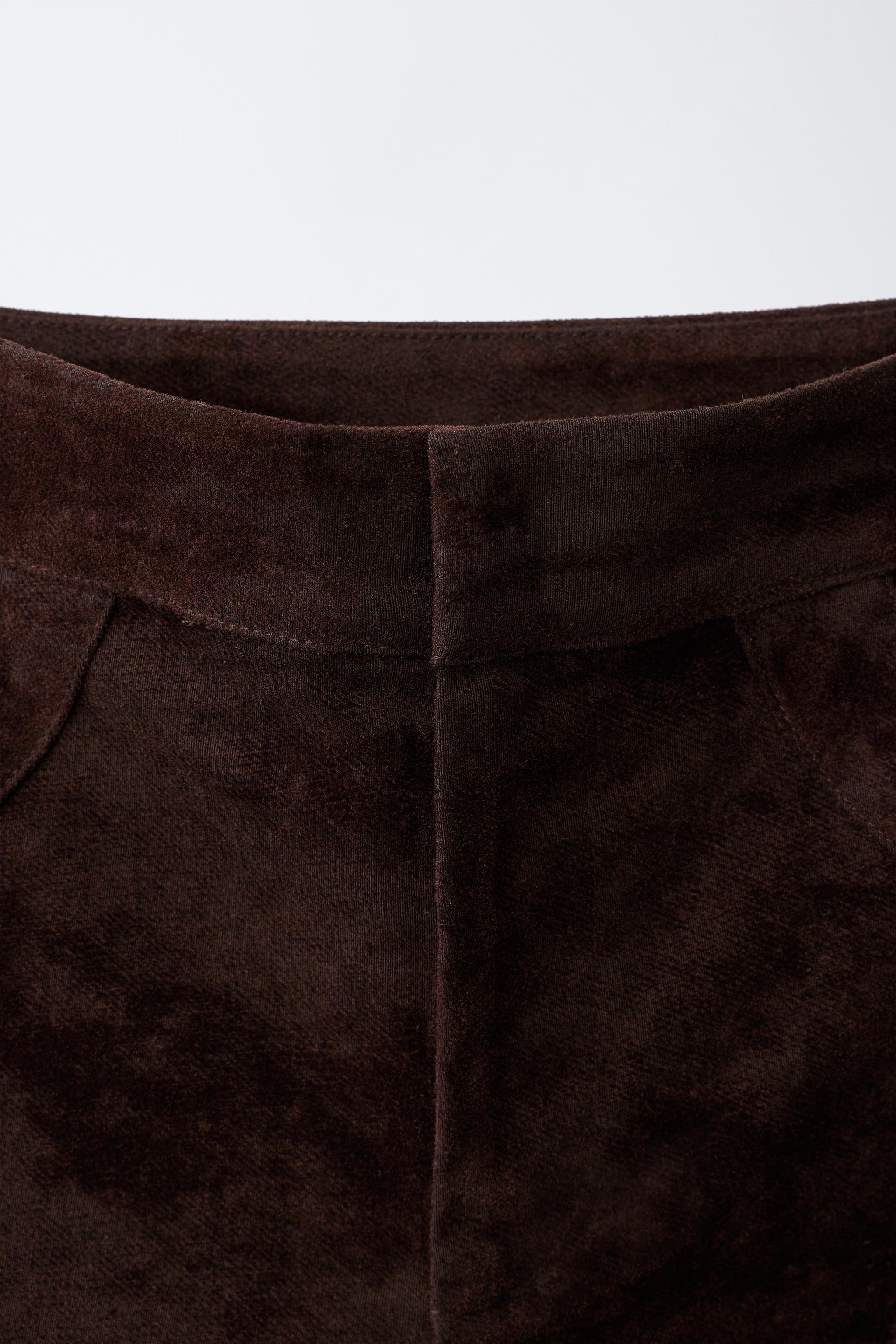 Детские шорты Zara LONG VELVET SHORTS — фото 3