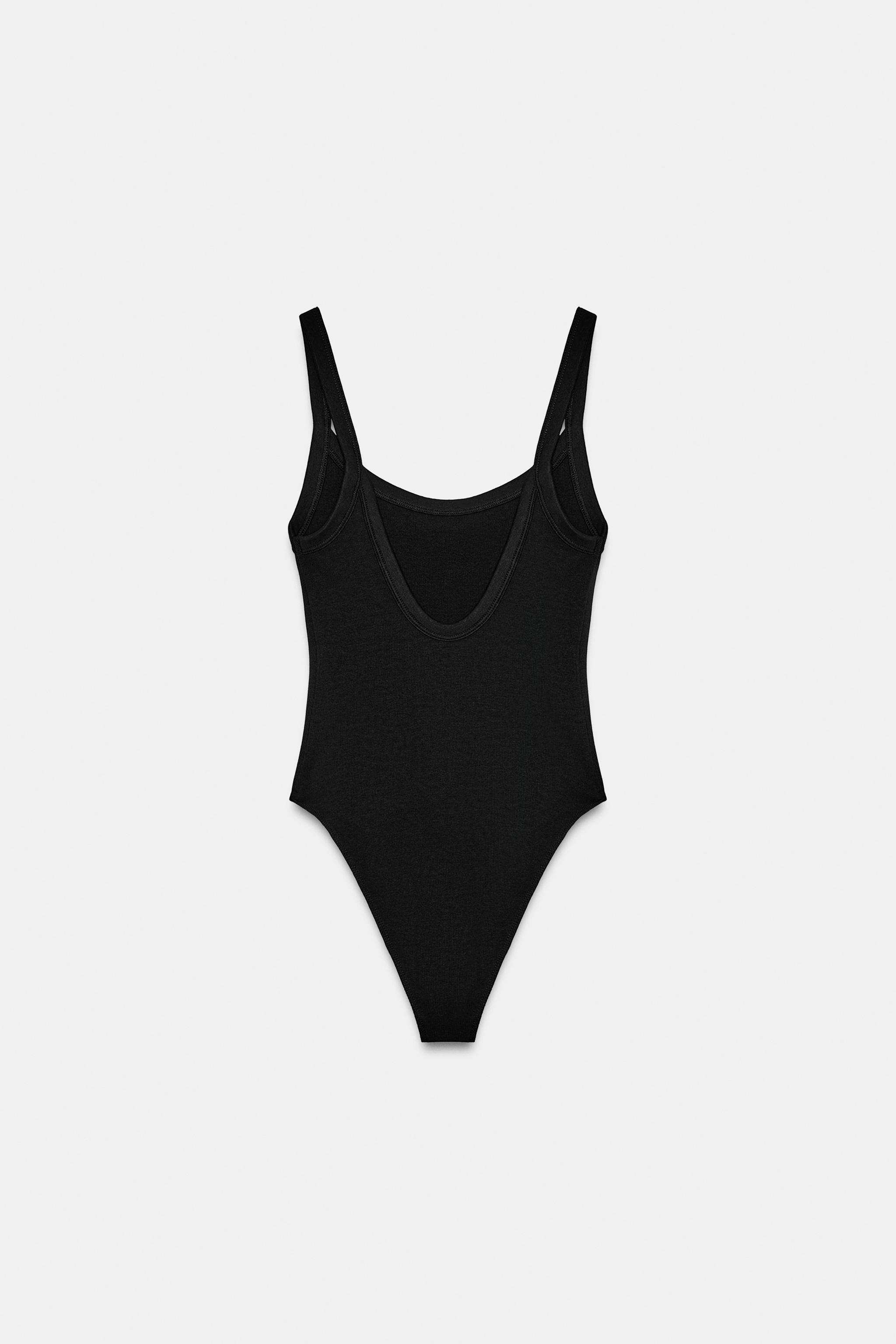 COTTON STRAPPY BODYSUIT