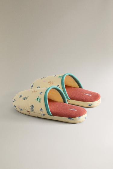 MULE ENFANT MICKEY & MINNIE ©DISNEY - Jaune de Zara - Image 3