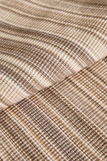 PACK OF STRIPED PLACEMATS (PACK OF 2) - Grey / Tan by Zara - Image 3