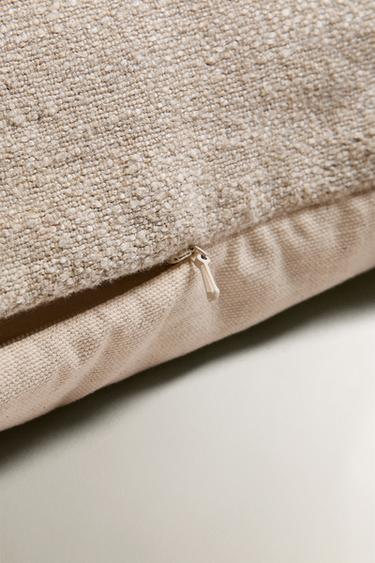 TOPSTITCHING CUSHION COVER - Light beige by Zara - Image 5