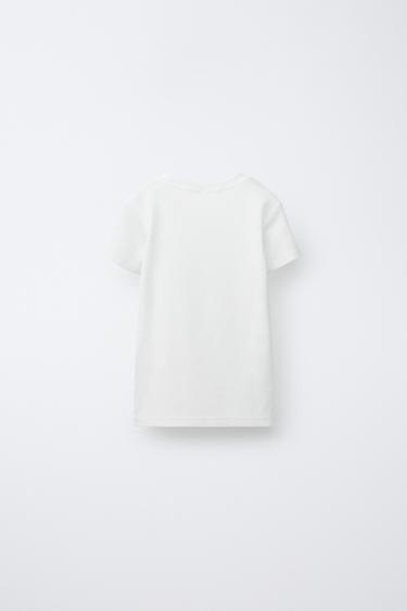 2-6 YEARS/ 3-PACK OF SHORT SLEEVE T-SHIRTS - Oyster-white by Zara - Image 2