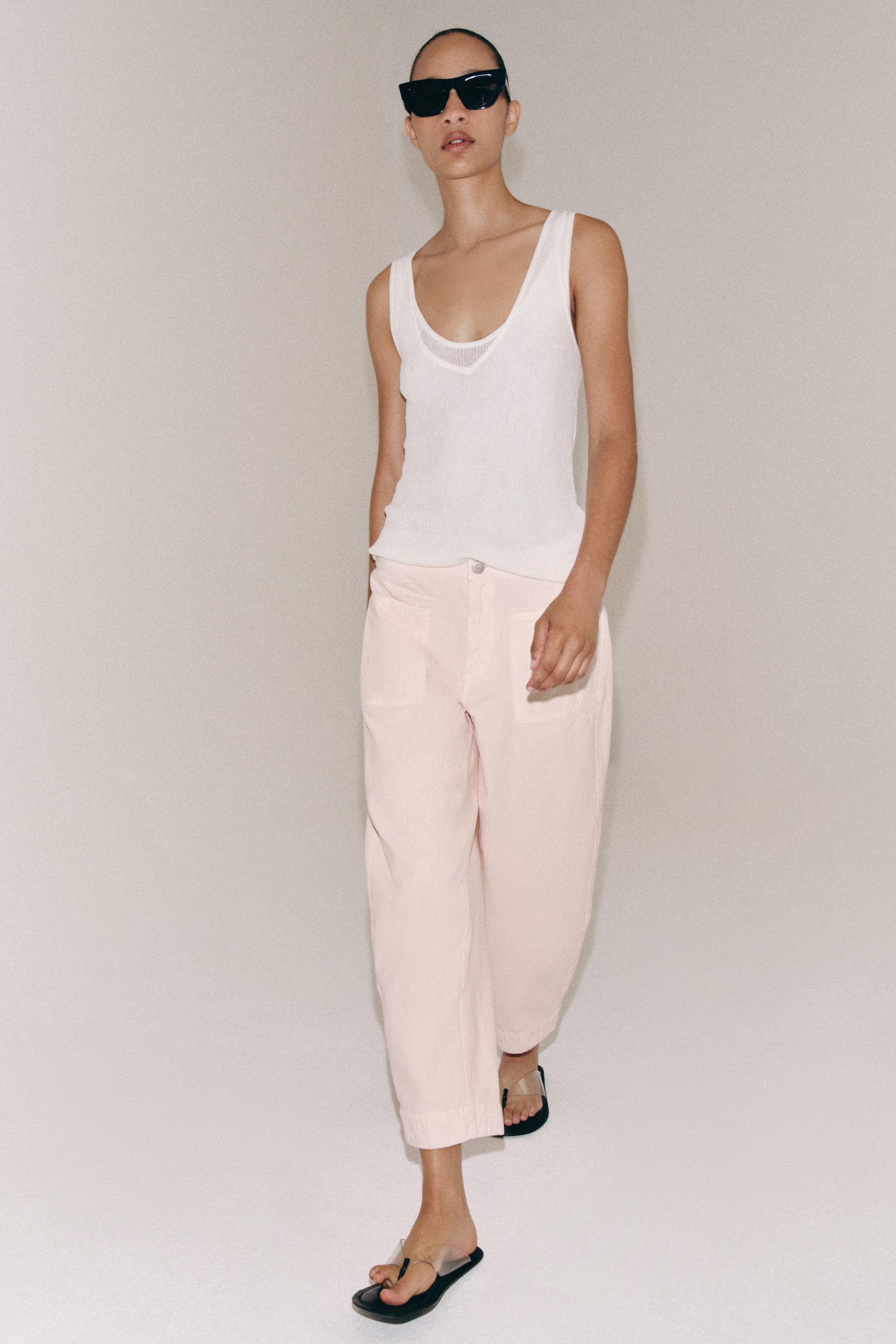 ZW COLLECTION BARREL PANTS