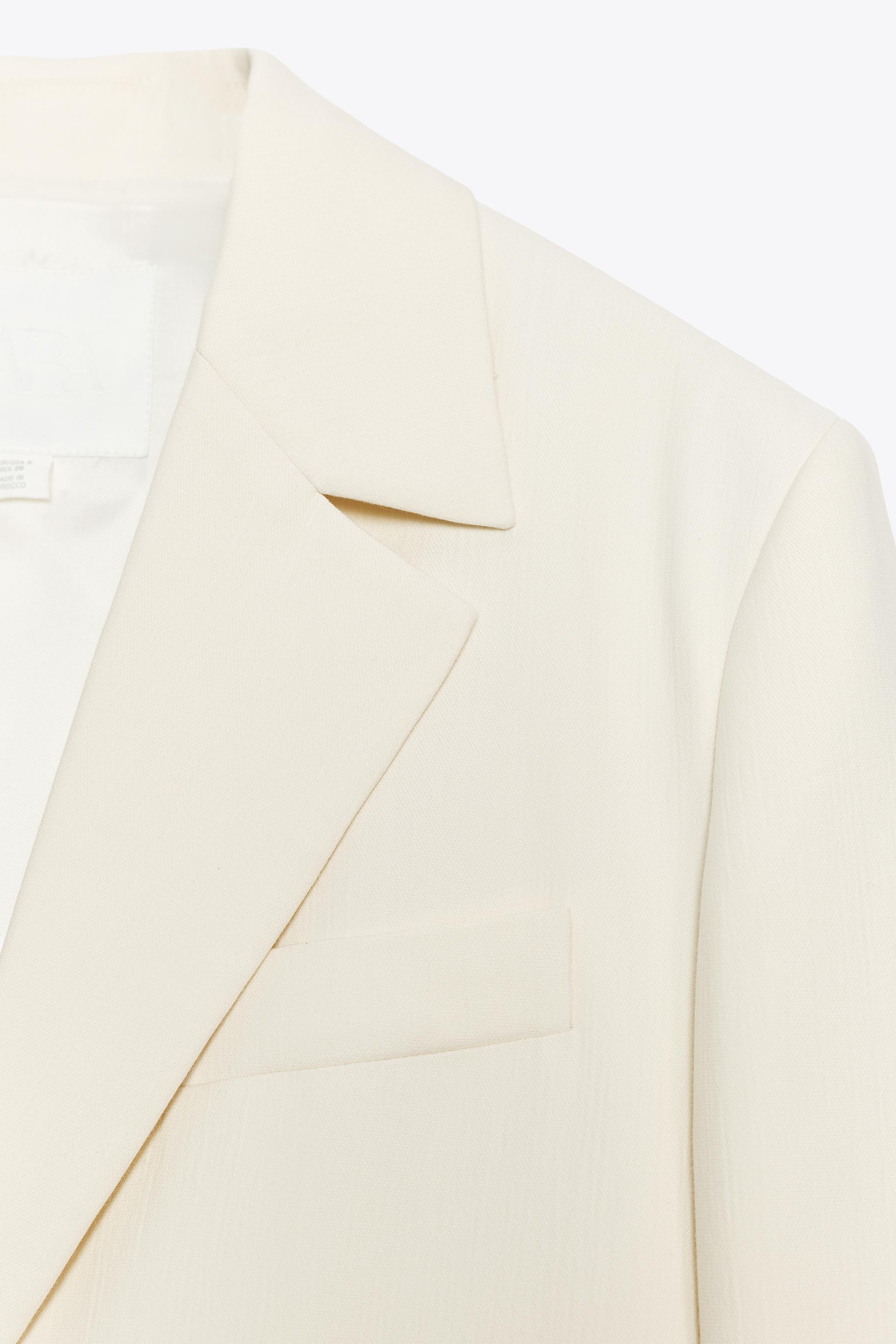 ZW COLLECTION LIMITED EDITION FROCK COAT - Ecru | ZARA