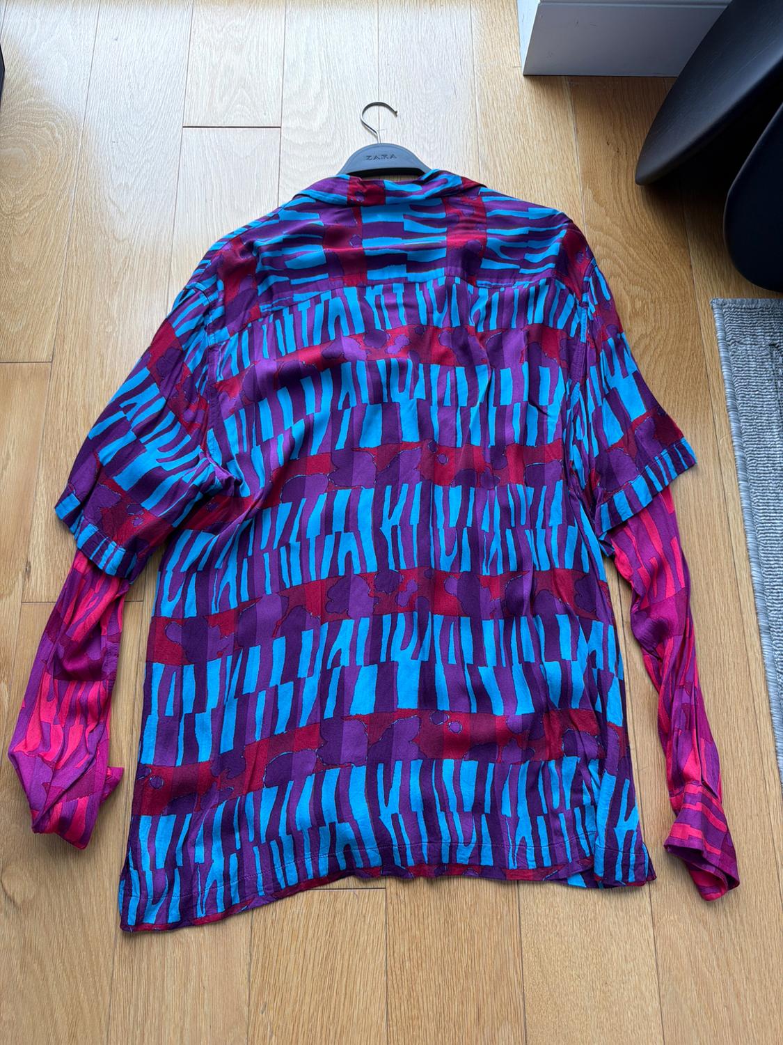 LIMITED EDITION ABSTRACT PRINT SHIRT - Image 3