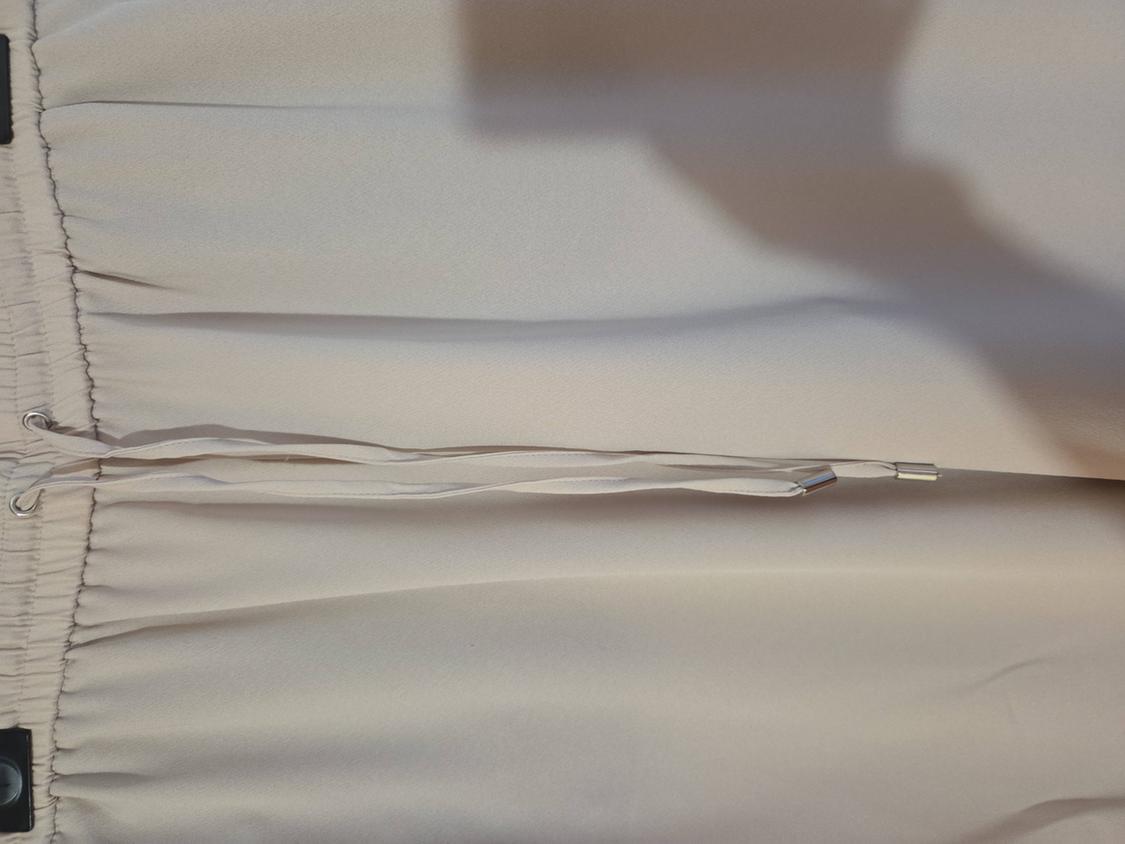 PANTALONI AMPI CON ELASTICO IN VITA E LACCI - Image 3