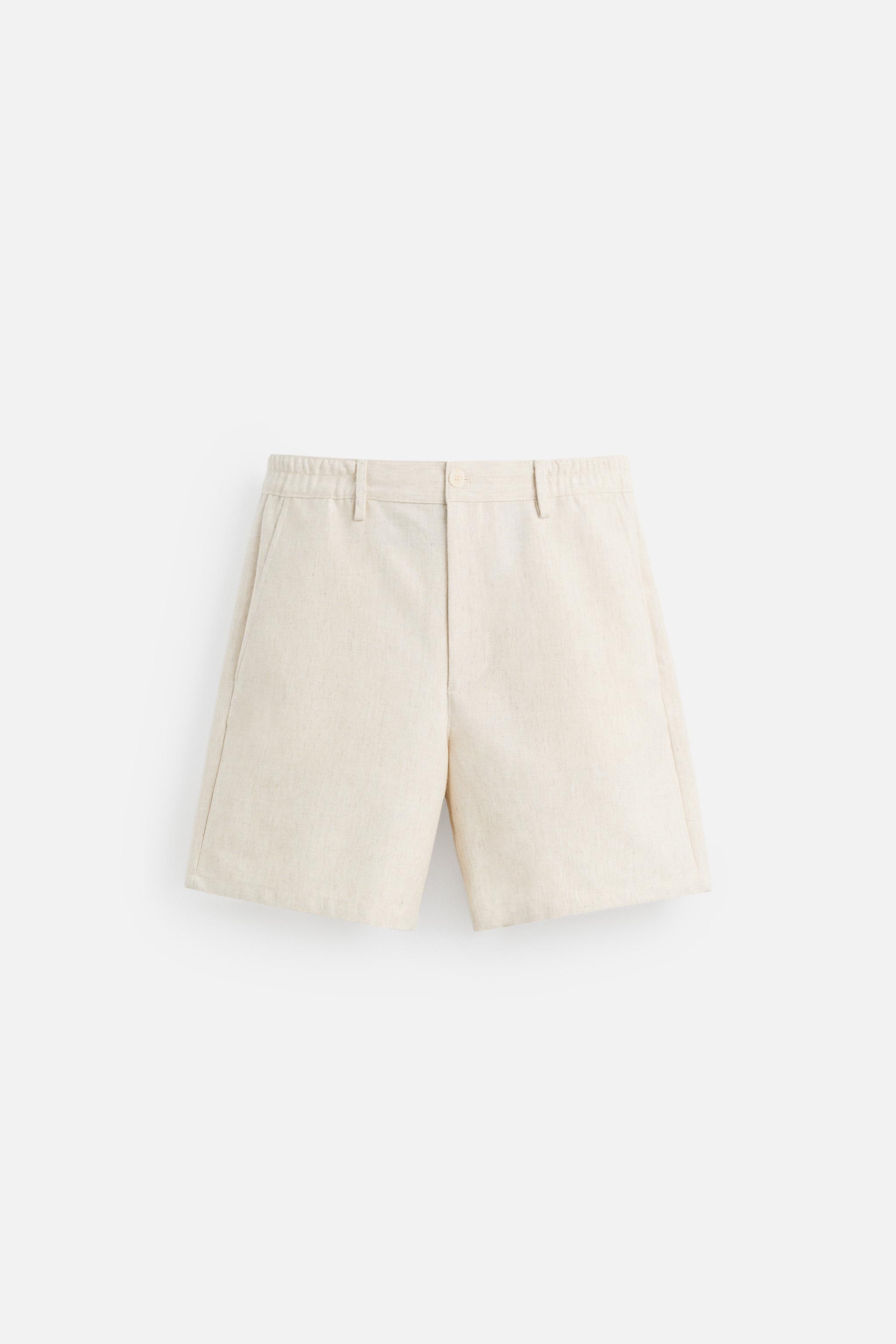 RELAXED FIT SHORTS - Mid-gray | ZARA United States