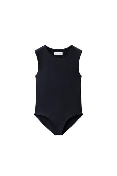 BODY بولي أميد CUT OUT - أزرق الخاص بـ Zara