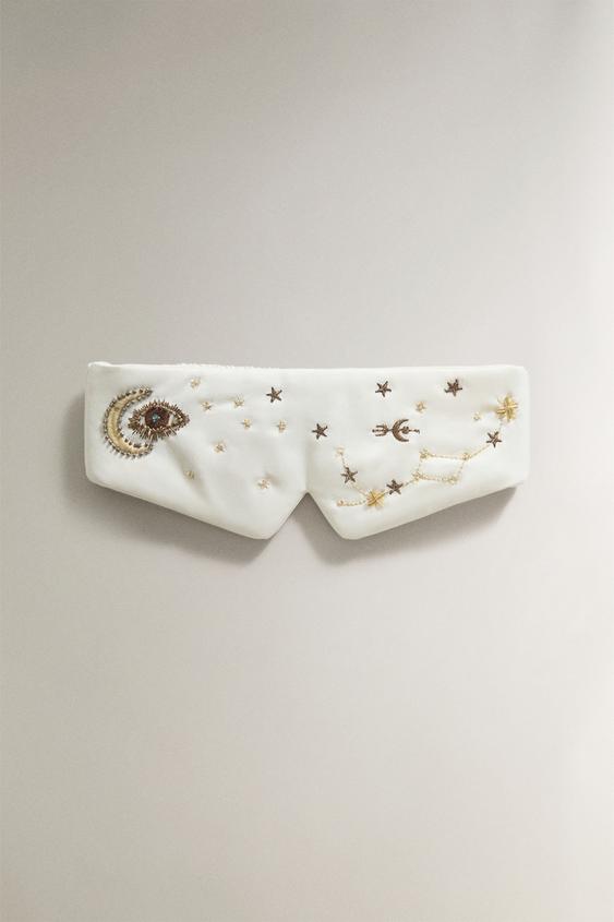 ANTIFAZ BORDADOS | MARISA BERENSON - Beige de Zara - Imagen 0