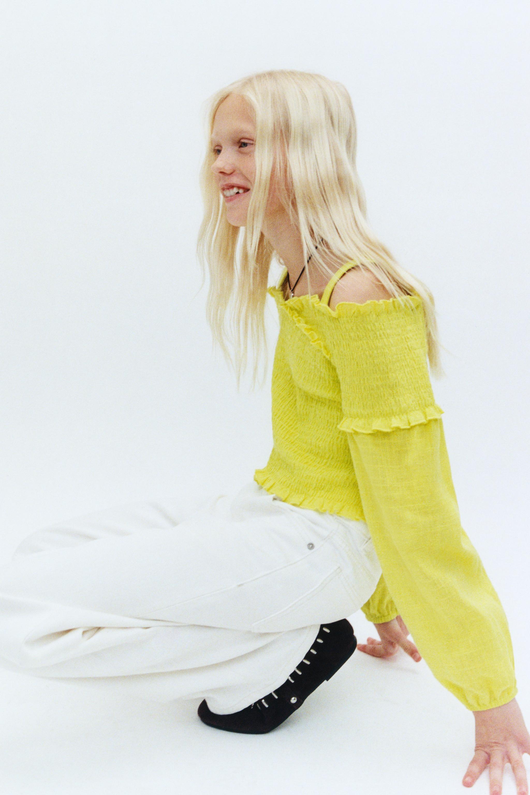 Off The Shoulder Lemon Print Shift Dress