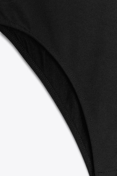 BODY BASIQUE POLYAMIDE - Noir de Zara - Image 7