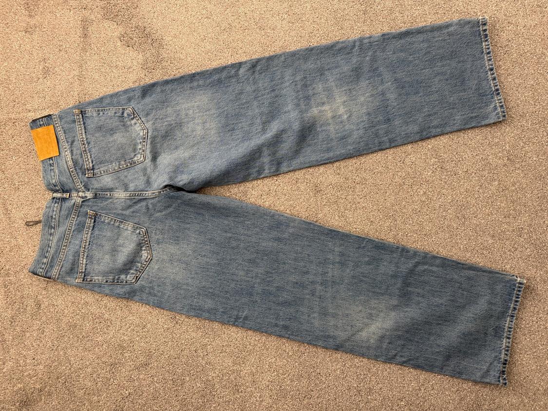 ZW COLLECTION BAGGY MID-WAIST JEANS - Image 6