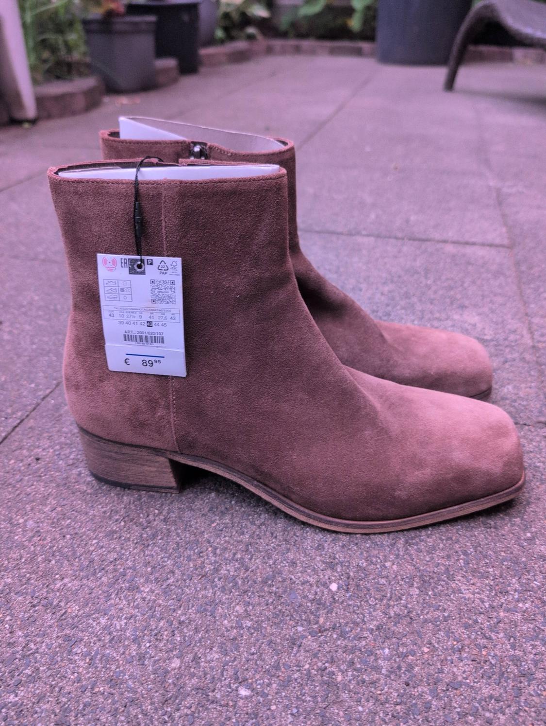 LEATHER HEELED BOOTS - Image 2