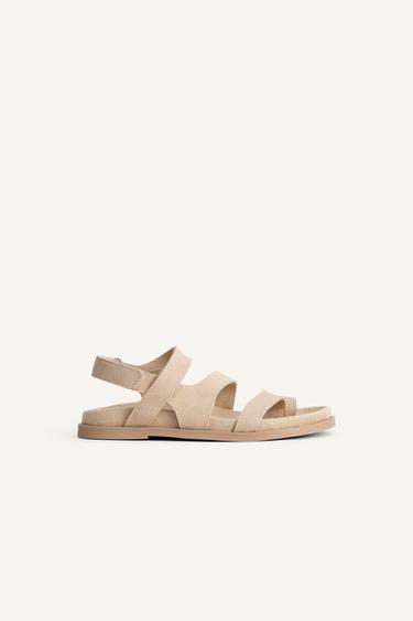 LTHR SNDLS - Beige by Zara