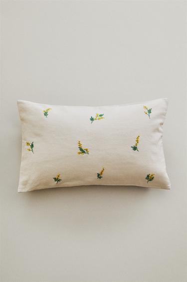MIMOSA CUSHION COVER - Oyster-white by Zara - Image 4