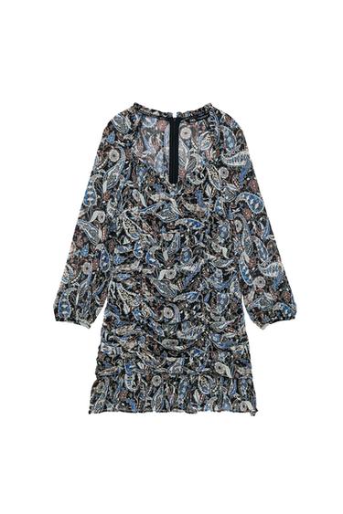 PAISLEY PRINT DRESS