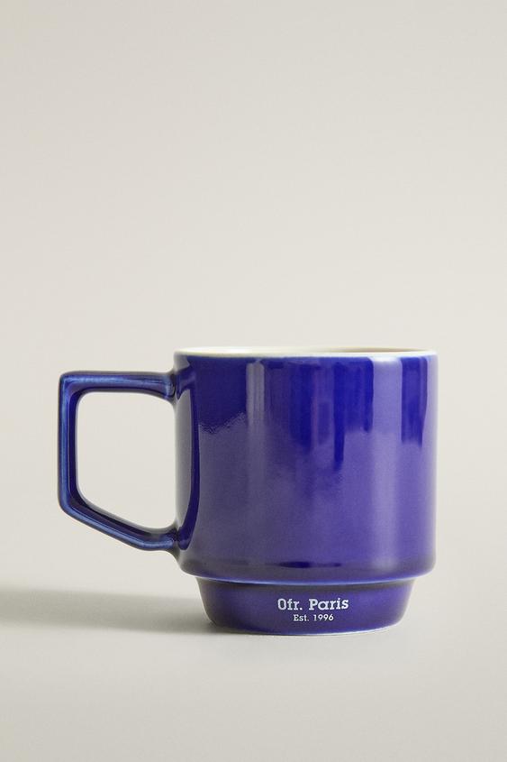 KERAMICKÝ ŠÁLEK NA ESPRESSO | 0FR. PARIS - Modrá od Zara - Obrázek 0