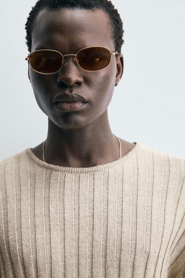 PULL LÉGER CANNELÉ - Beige de Zara - Image 4