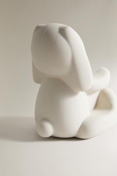 CHILDREN'S RABBIT DOORSTOP - Taupe grey by Zara - Image 2