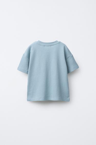 2-6 ANS/ PYJAMA UNI GAUFRÉ - Bleu de Zara - Image 2